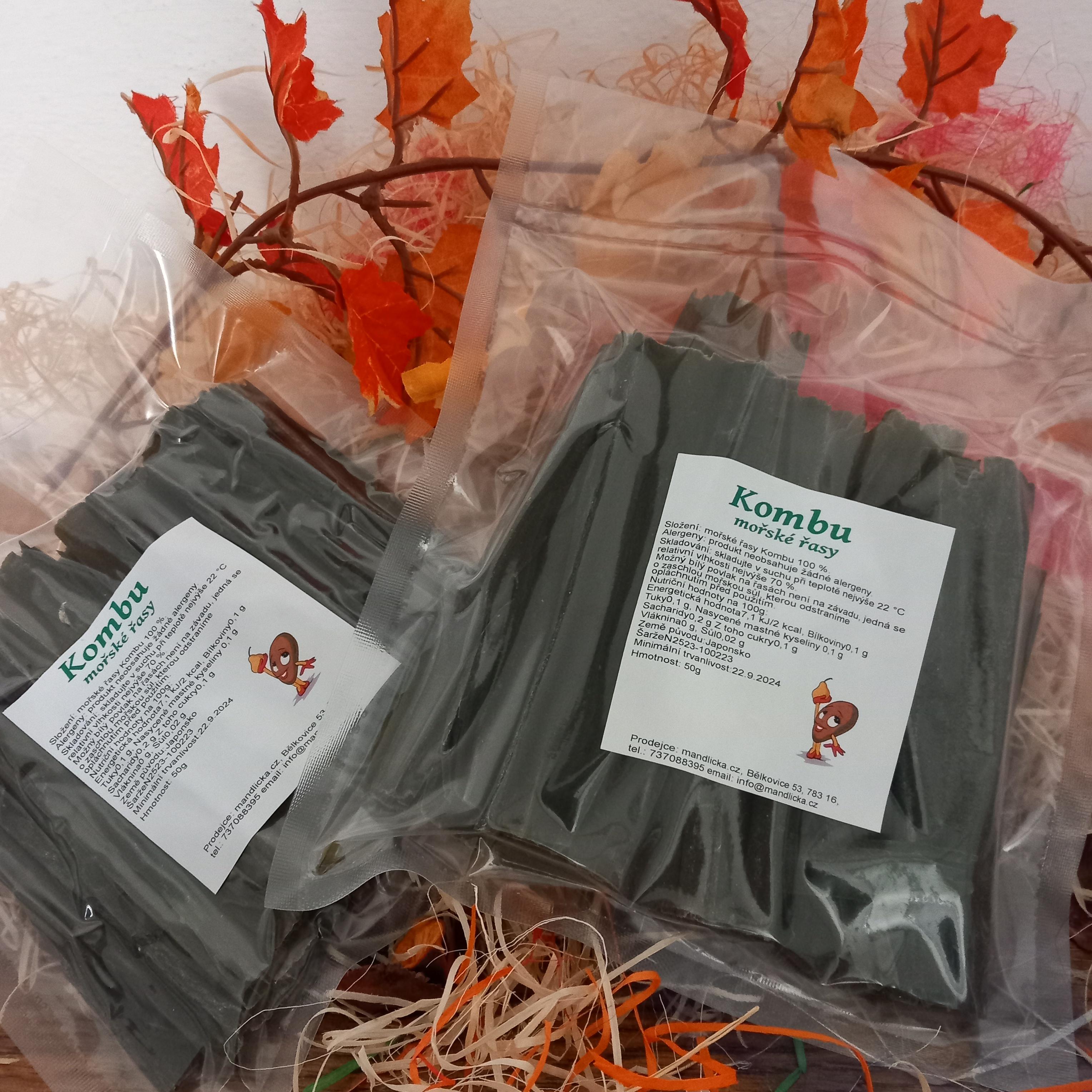 Mořské řasy Kombu 50g